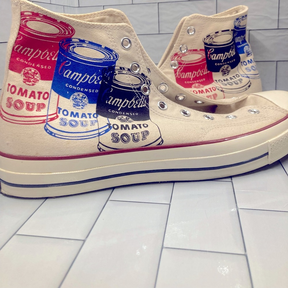 Converse Andy Warhol Tomato Soup Chuck Taylor Shoes